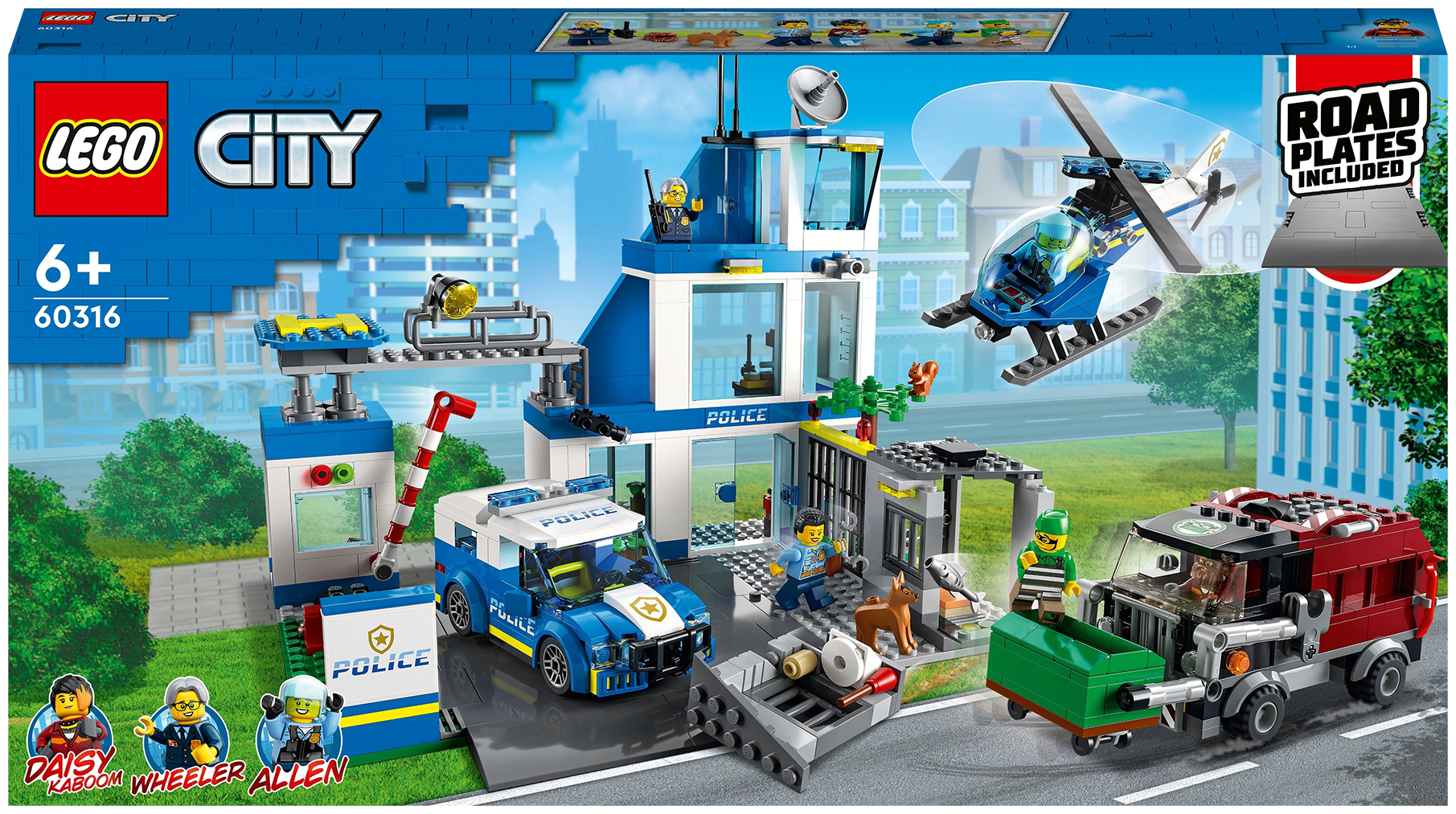 

Конструктор LEGO Полицейский участок, деталей: 668 (60316), Полицейский участок