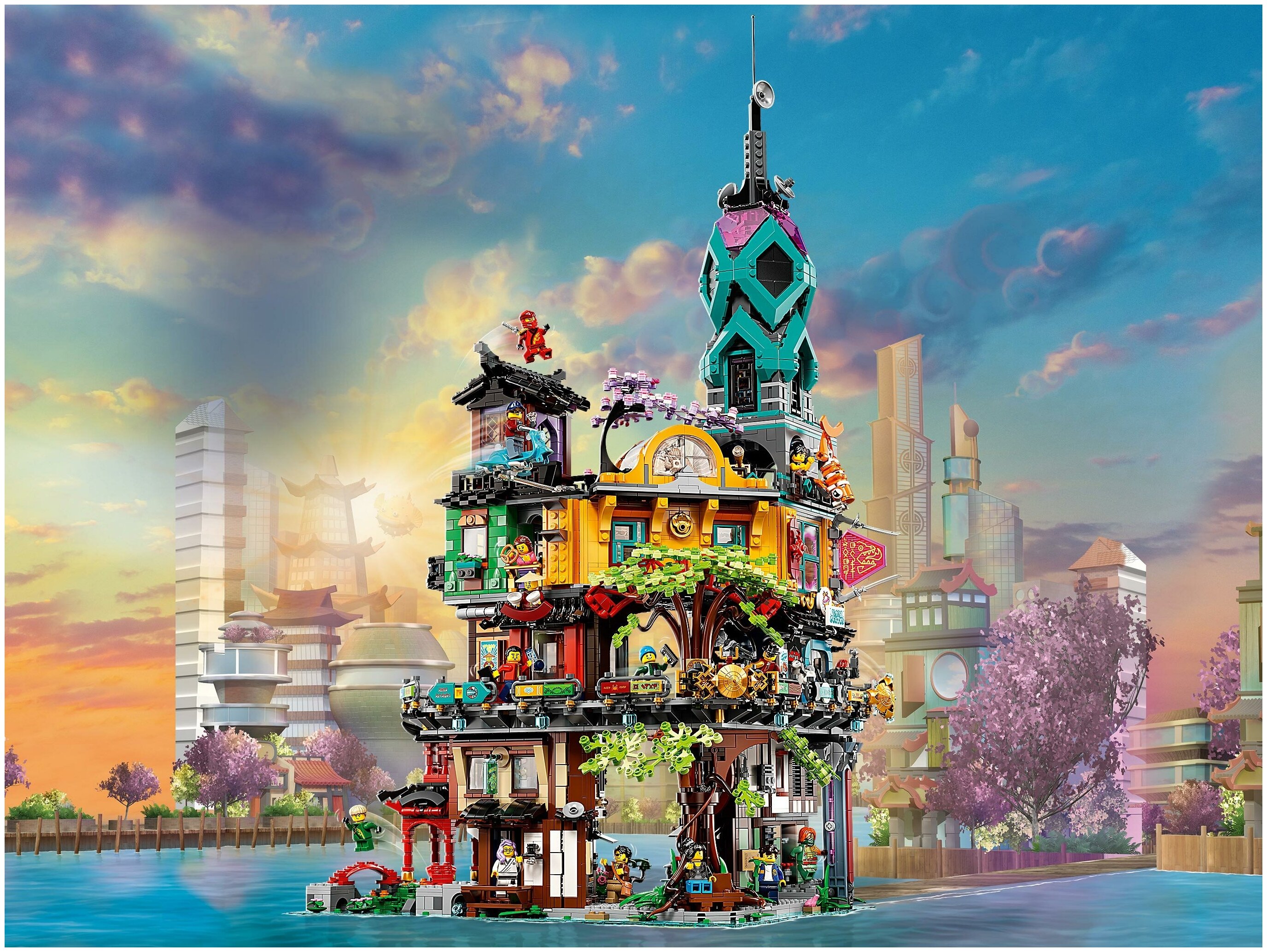 LEGO NINJAGO City Gardens 5685 1216527 e2e4