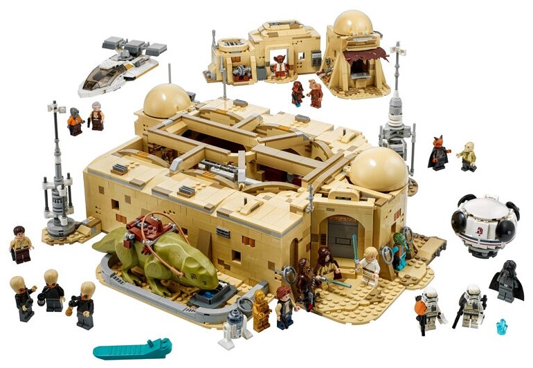 

Конструктор LEGO Star Wars Кантина Мос-Эйсли, деталей: 3187 (75290), Star Wars Кантина Мос-Эйсли