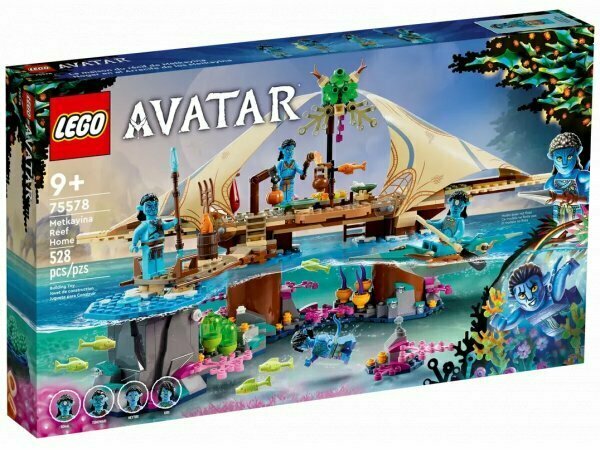 

Конструктор LEGO Avatar Metkayina Reef Home, деталей: 528 (75578), Avatar Metkayina Reef Home