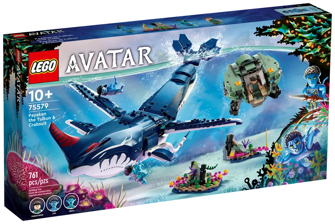 

Конструктор LEGO Avatar Тулкун, Пайякан и «Краб», деталей: 761 (75579), Avatar Тулкун, Пайякан и «Краб»