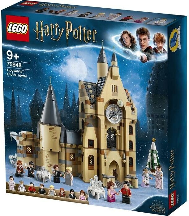 Конструктор LEGO Harry Potter Часовая башня Хогвартса, деталей: 922