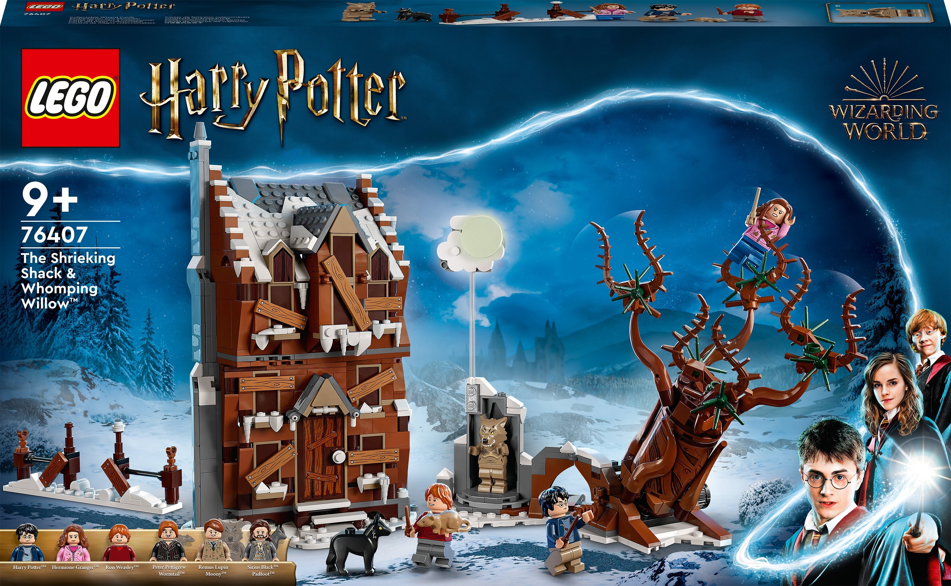 

Конструктор LEGO Harry Potter – Визжащая хижина и Гремучая Ива, деталей: 777 (76407), Harry Potter – Визжащая хижина и Гремучая Ива