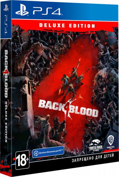 Игра для PlayStation 4 Back 4 Blood Deluxe Edition, Экшен / Шутер от первого лица, 18+ (BluRay)