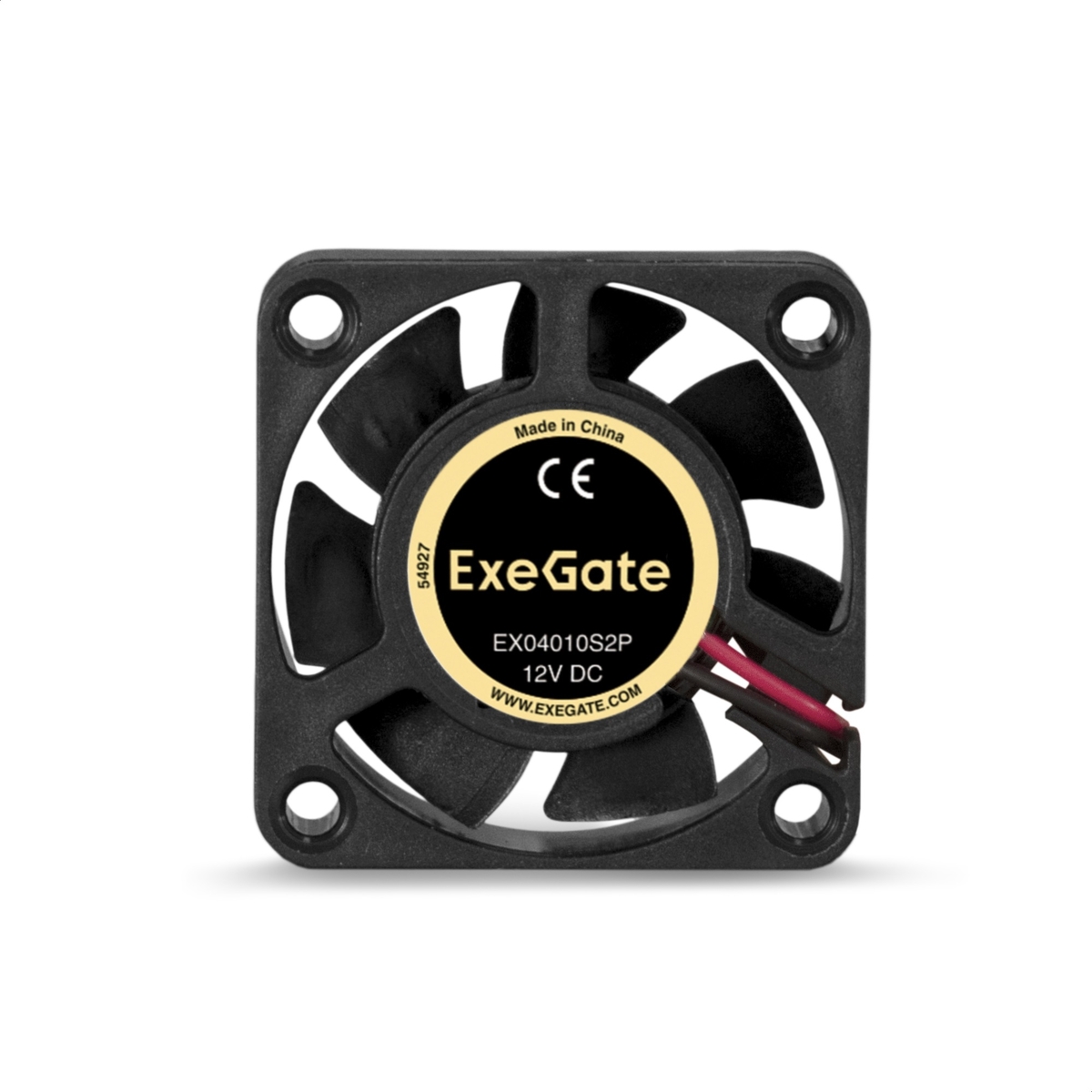 

Вентилятор ExeGate ExtraPower EX04010S2P-24, 40 мм, 7500rpm, 35.5 дБ, 2-pin, 1шт, черный (EX295201RUS), EX04010S2P-24