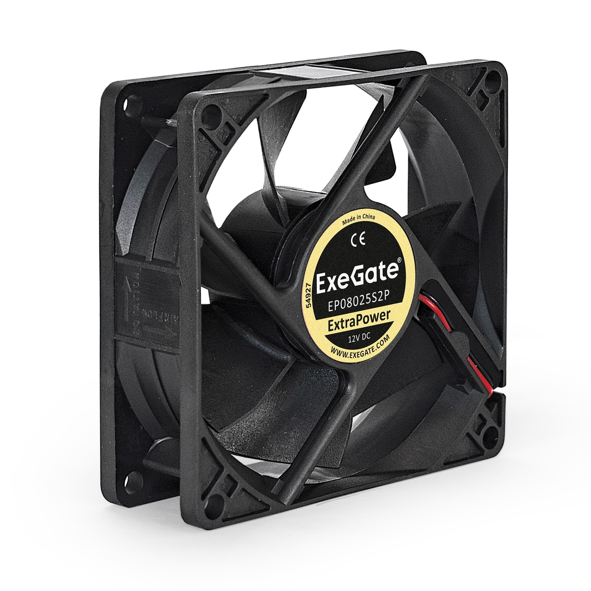 

Вентилятор ExeGate 24DC EX08025B2P-24, 80 мм, 2850rpm, 28.5 дБ, 2-pin, 1шт, черный (EX295207RUS), EX08025B2P-24