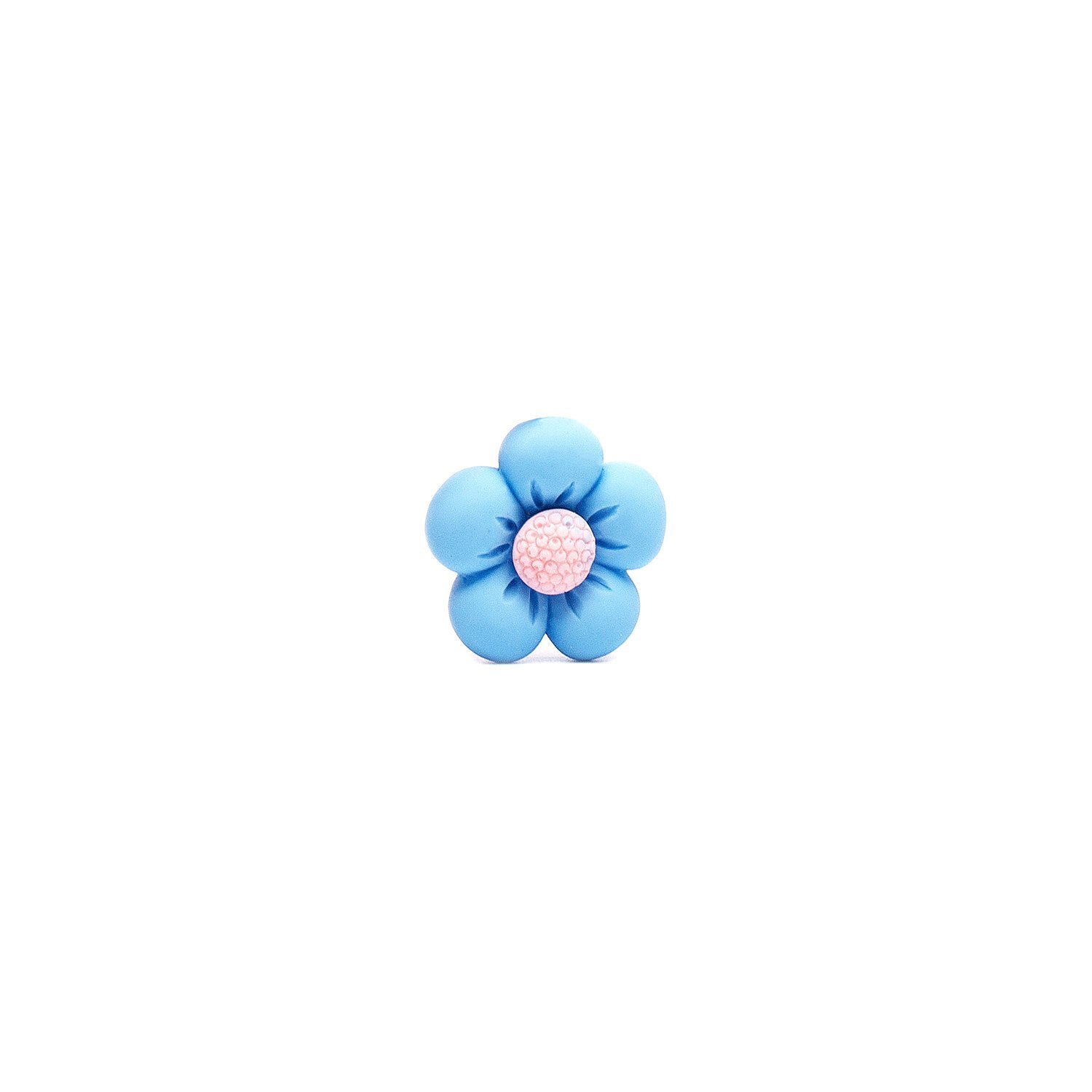 Наклейка MiZi Цветок для смартфона, голубой 04 (218464)