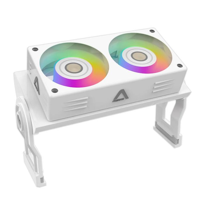 

Система охлаждения для памяти Alseye C-RAM-W ARGB, 2 вентилятора, 60 мм, 3000, 4-pin PWM, ARGB для полноразмерных модулей памяти DDR3/DDR4/DDR5, белый (C-RAM-W ARGB), C-RAM-W ARGB