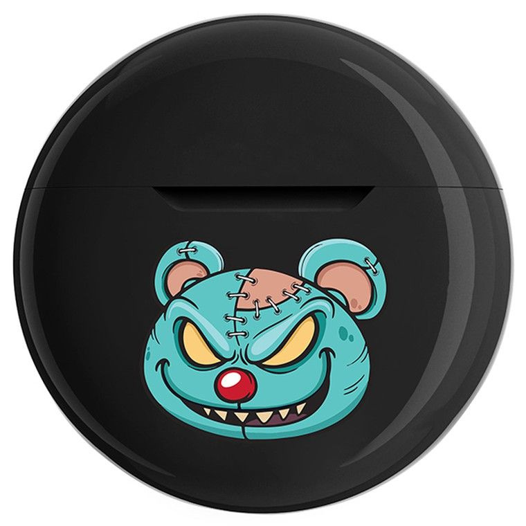 

Наушники TWS Qumo ViBE «Teddy bad», черный (42338), ViBE «Teddy bad»