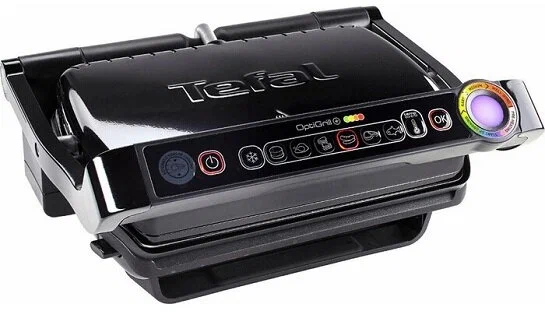 

Гриль Tefal Optigrill + GC714834 2 кВт, черный (GC714834), GC714834