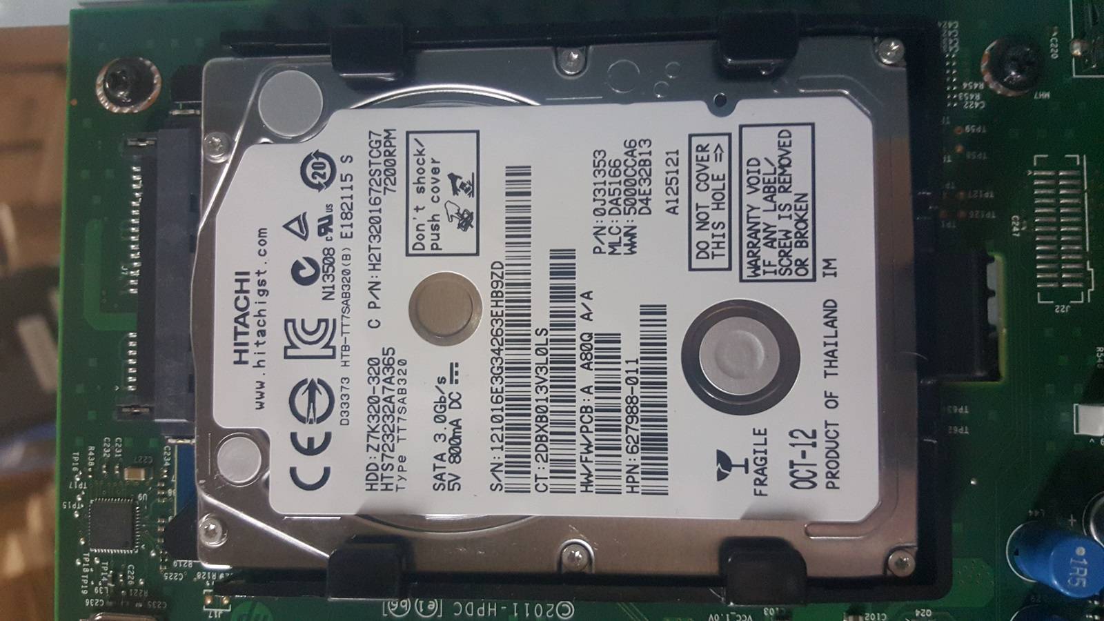 

Жесткий диск 320Gb HP оригинал LJ M712 (CF235-67901)