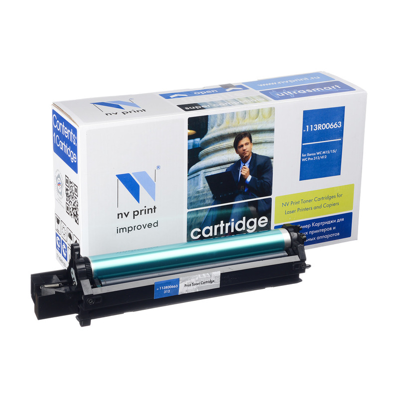 

Драм-картридж NV Print 113R00663 для Xerox WC 312/M15/M15i, 15000 стр. (NV-113R00663), NV-113R00663