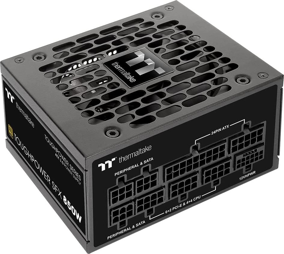 Блок питания 850 Вт, Thermaltake Toughpower SFX, 92 мм 80 Plus Gold