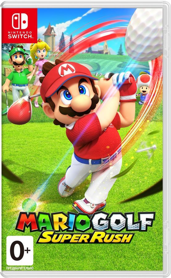 

Игра для Nintendo Switch - Mario Golf: Super Rush, Спорт, 0+ (Картридж)