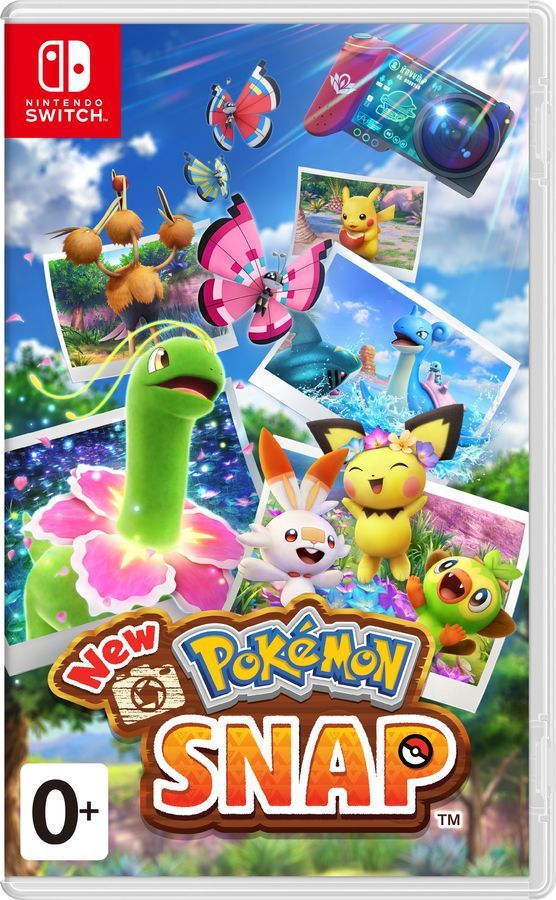 

Игра для Nintendo Switch - New Pokemon Snap, приключения, 0+ (Картридж)
