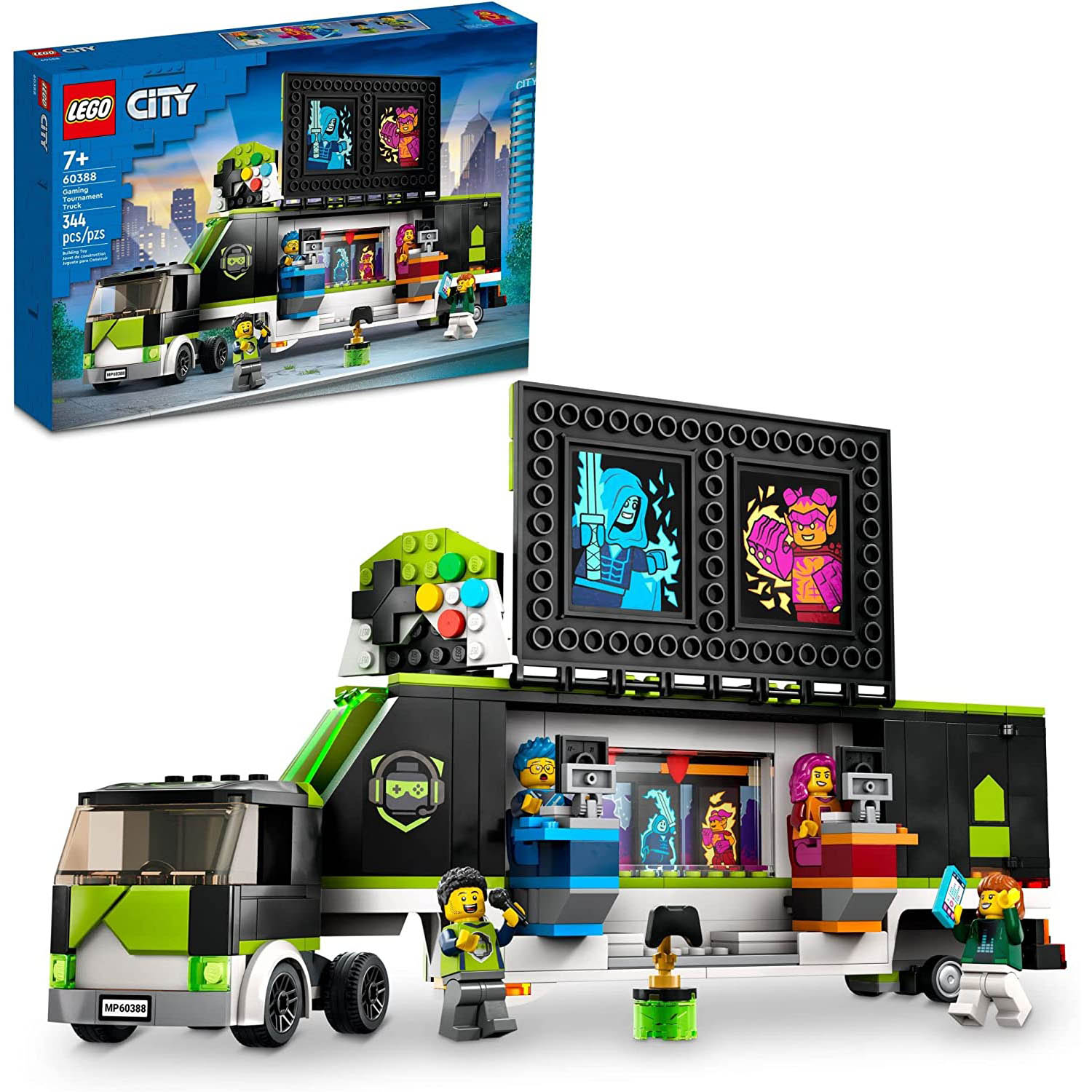 Конструктор LEGO City Great Vehicles Game Tournament Truck, деталей: 344
