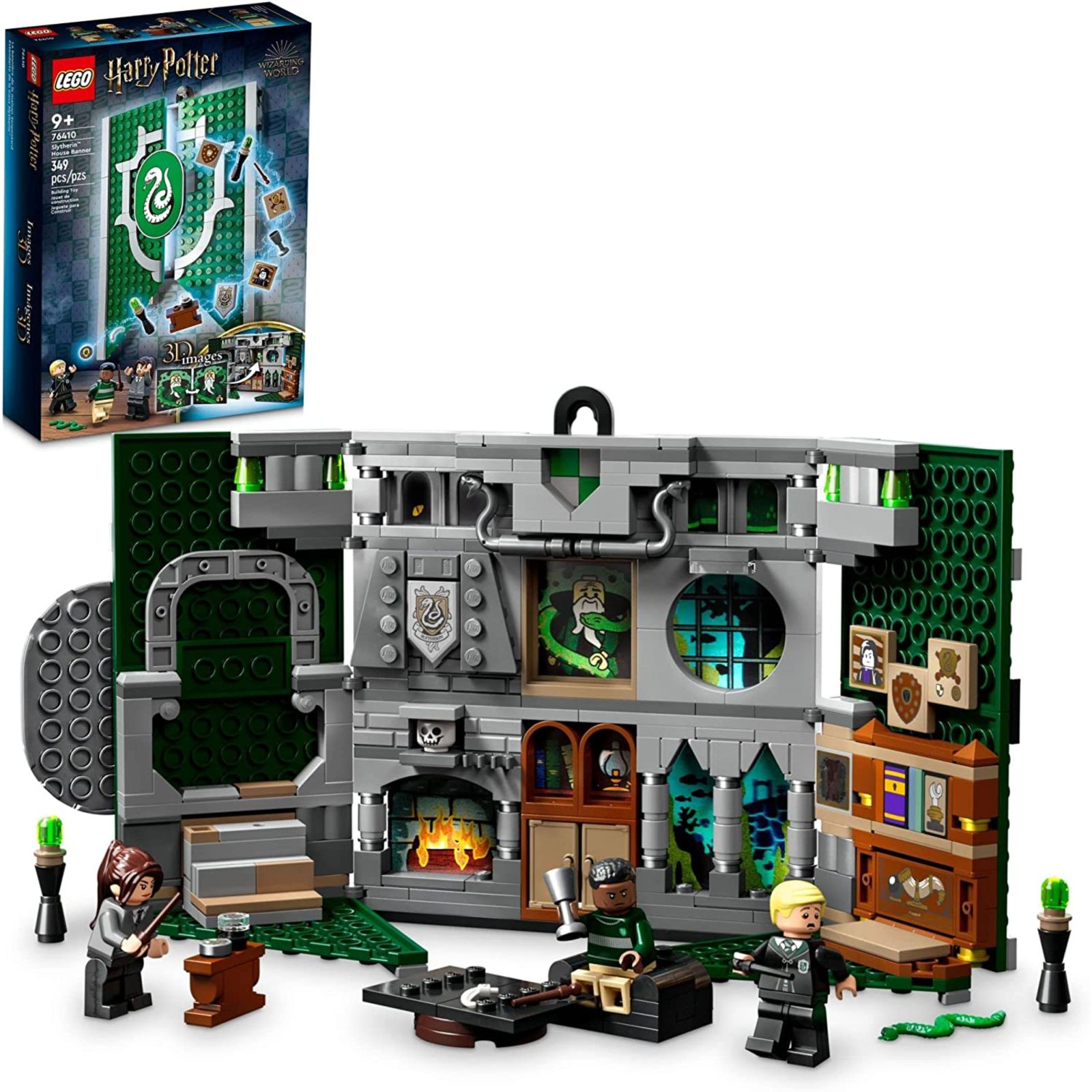 

Конструктор LEGO Harry Potter Slytherin House Banner, деталей: 349 (76410), Harry Potter Slytherin House Banner