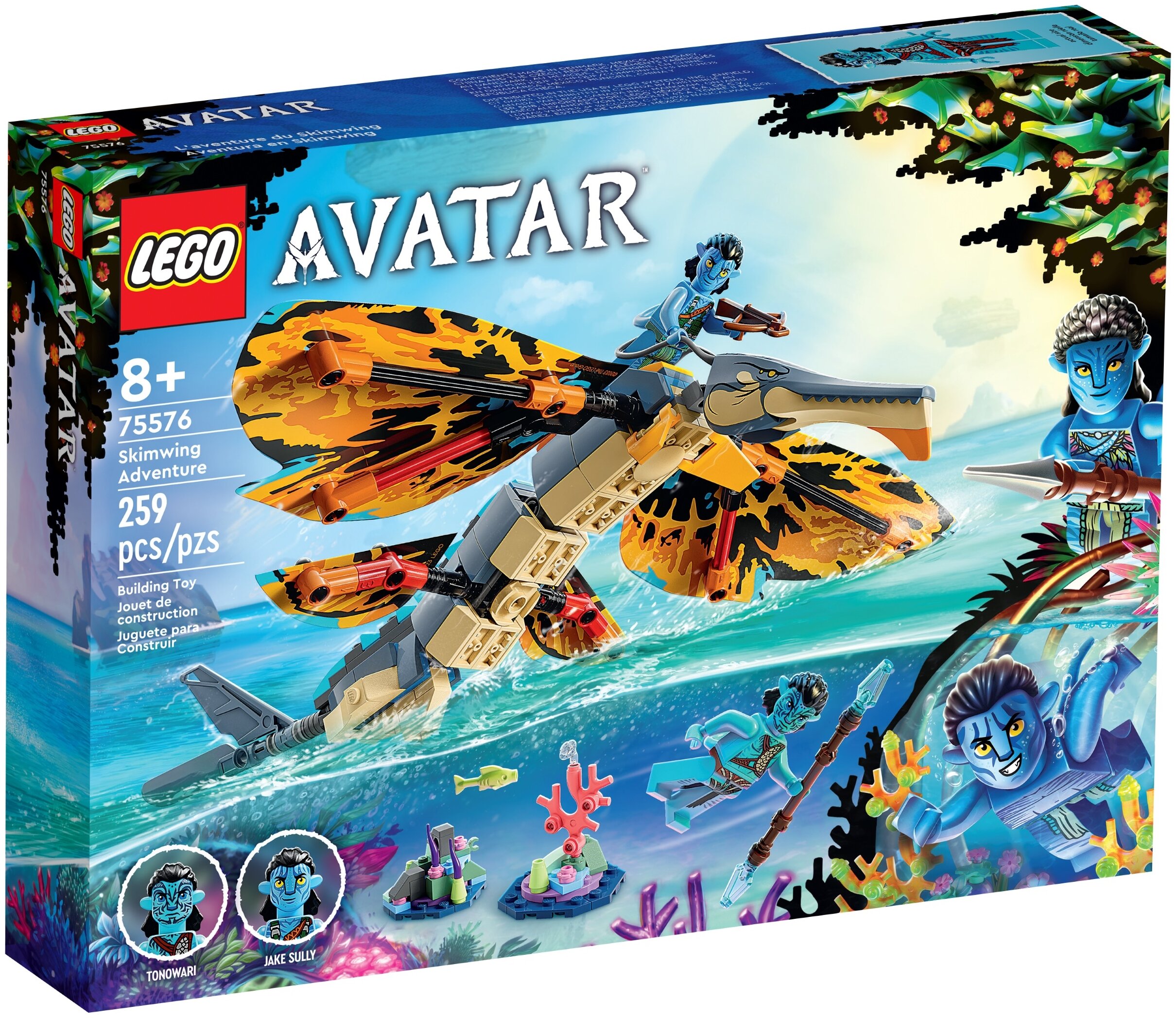 

Конструктор LEGO Avatar Skimwing Adventure, деталей: 259 (75576), Avatar Skimwing Adventure