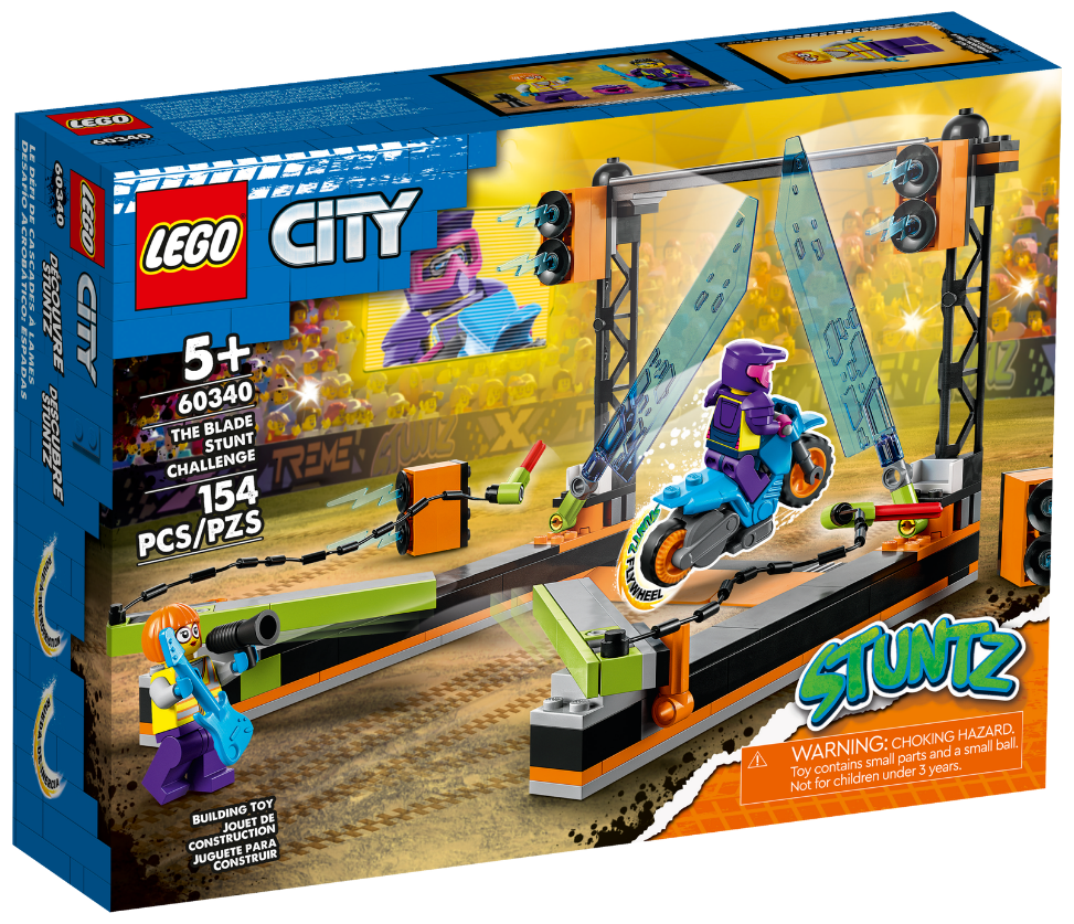 Конструктор LEGO City The Blade Stunt Challenge, деталей: 154