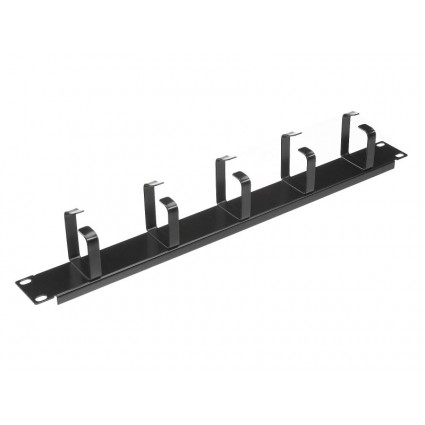 Органайзер кабельный Netko SB, горизонтальный, 19", 1U (SA 1U-5M-BL)