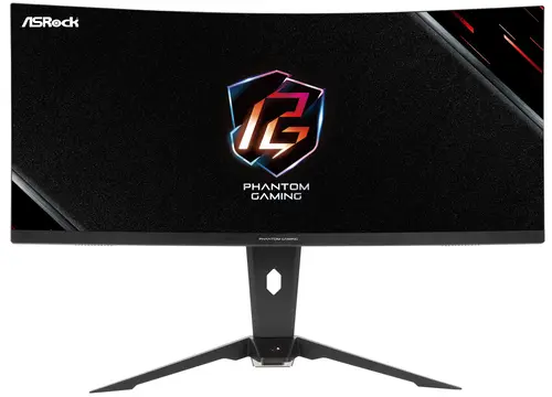 

Монитор 34" ASRock Phantom Gaming PG34WQ15R2B VA, изогнутый, 3440x1440 (21:9), 550кд/м2, 165 Гц, 1 мс, 178°/178°, HDMI, DisplayPort, черный (PG34WQ15R2B), PG34WQ15R2B