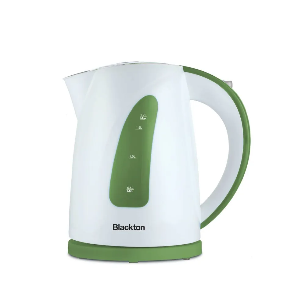 

Чайник электрический Blackton Bt KT1706P 1.7л. 2.2 кВт, пластик, белый/зеленый, Bt KT1706P