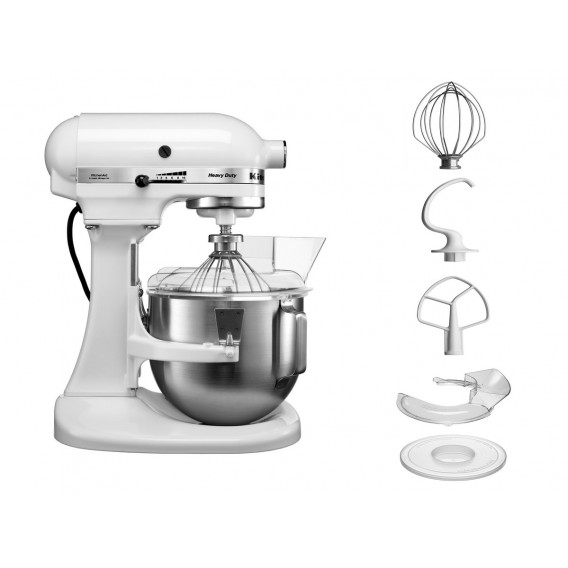 

Миксер планетарный KitchenAid Heavy Duty 5KPM5EWH 315 Вт, белый, 5KPM5EWH