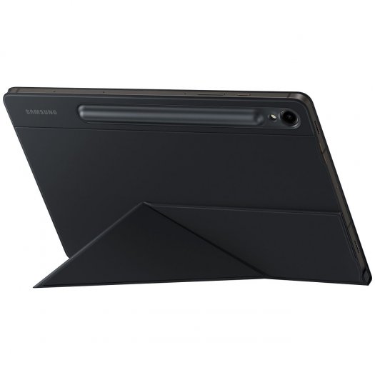 Чехол Samsung Smart Book Cover для планшета Samsung Galaxy Tab S9, полиуретан, черный (EF-BX710PBEGRU)