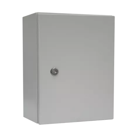 Шкаф уличный всепогодный настенный 300x200 мм, металл, серый, SNR (SNR-OWC-403020)