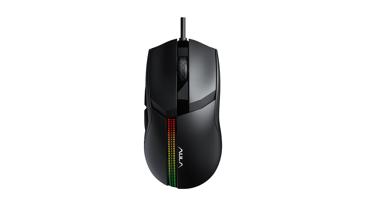 

Мышь проводная AULA F813 PRO , 12400dpi, оптическая светодиодная, USB, черный (F813 PRO ), F813 PRO
