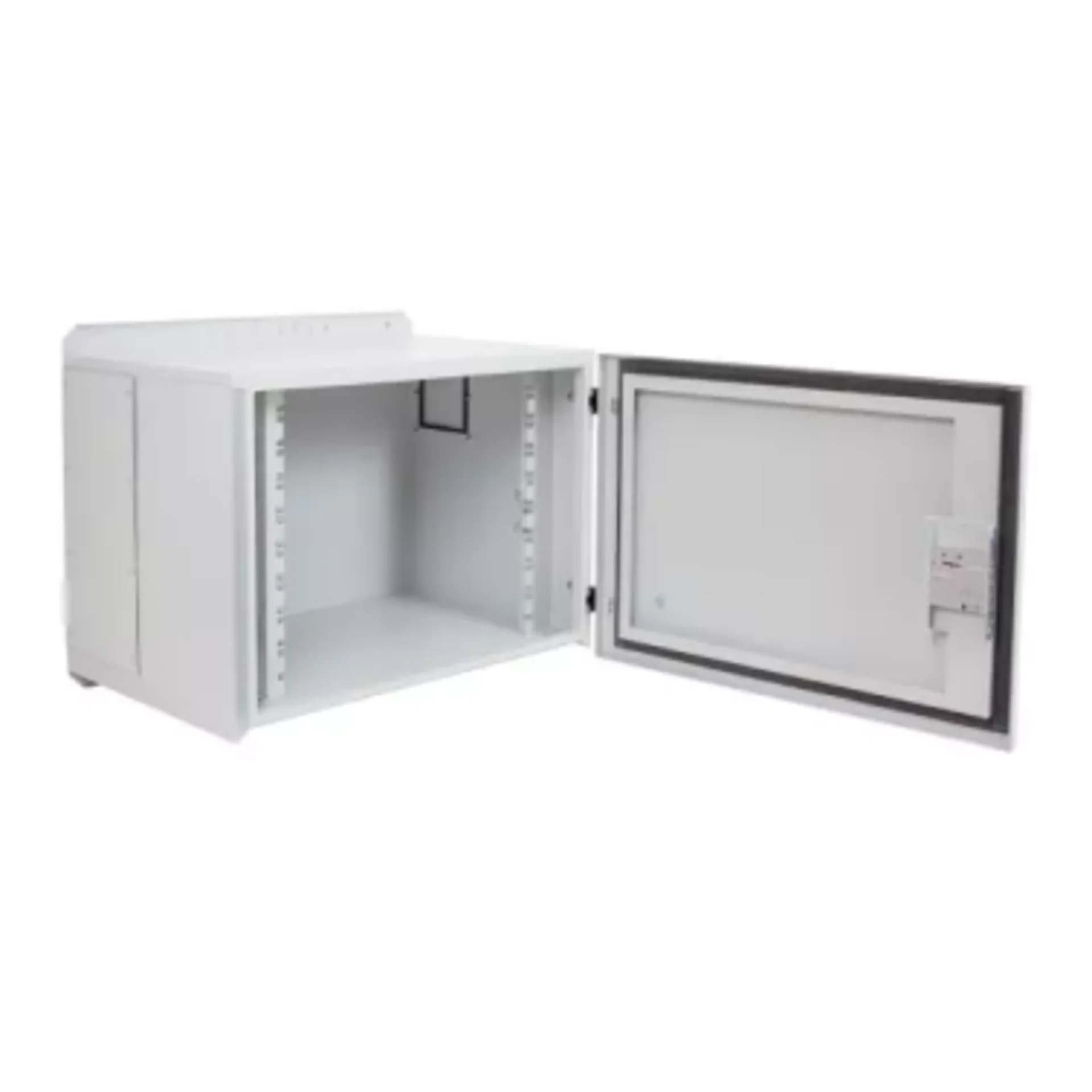 Шкаф уличный всепогодный напольный 9U 630x450 мм, металл, серый, SNR (SNR-OWC-Real9-T-2-7035)