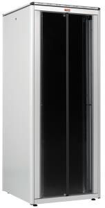 Шкаф серверный напольный 42U 800x800 мм, стекло/металл, серый, Lande DYNAmic (LN-FS42U8080-LG-EFAA-E-F)