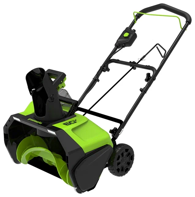 Снегоуборщик GreenWorks GD60PSTK4, электрический