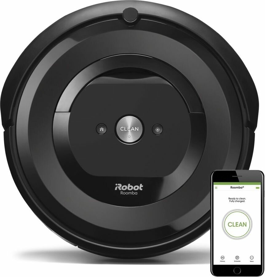 

Робот-пылесос iRobot Roomba e5, серый/черный (e515840RND), Roomba e5