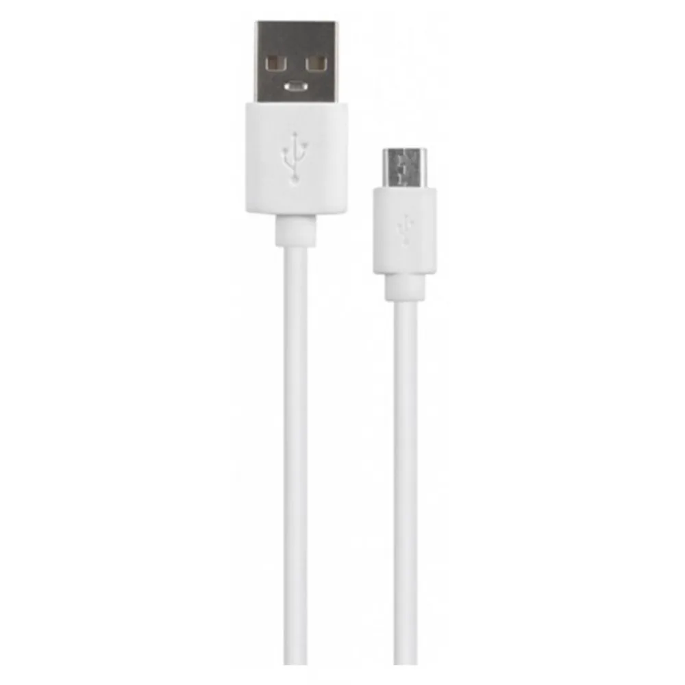 

Кабель USB-Micro USB, 1.5А, 1 м, белый, Barn&Hollis (УТ000021674)