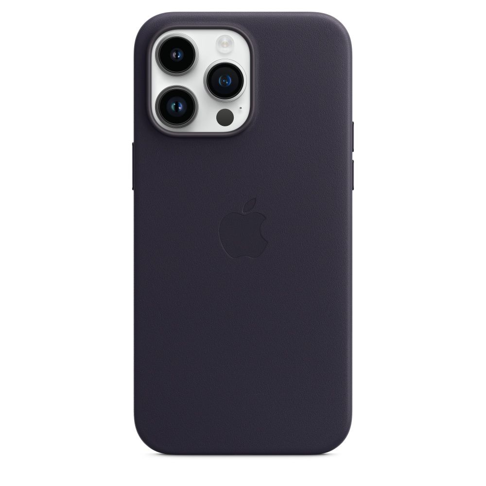 

Чехол-накладка Apple Leather Case with MagSafe для смартфона Apple iPhone 14 Pro Max, кожа, фиолетовый (MPPP3FE/A)