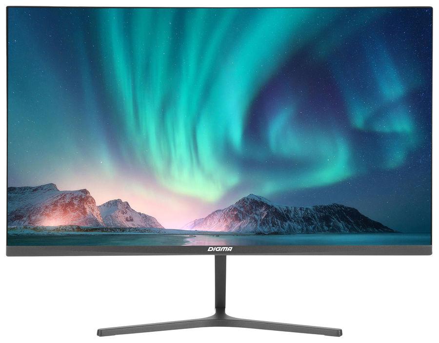 Монитор 23.8' Digma Progress 24P503F IPS, 1920x1080 (16:9), 250кд/м2, 100 Гц, 5 мс, 178°/178°, VGA, HDMI, DisplayPort, темно-серый (DM24SB04)