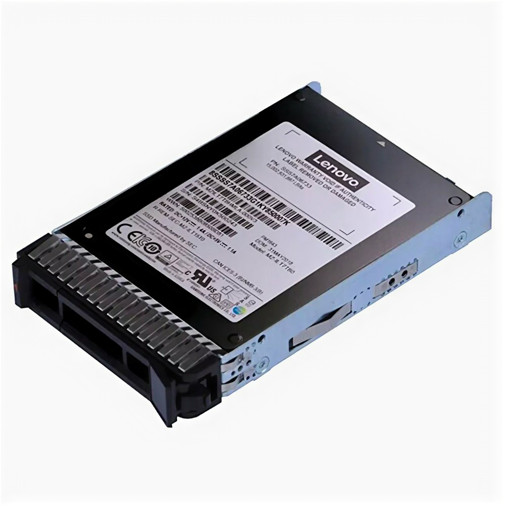 Твердотельный накопитель (SSD) Lenovo ThinkSystem DE 3.84Tb, 2.5", SAS 12Gb/s (4XB7A74955)