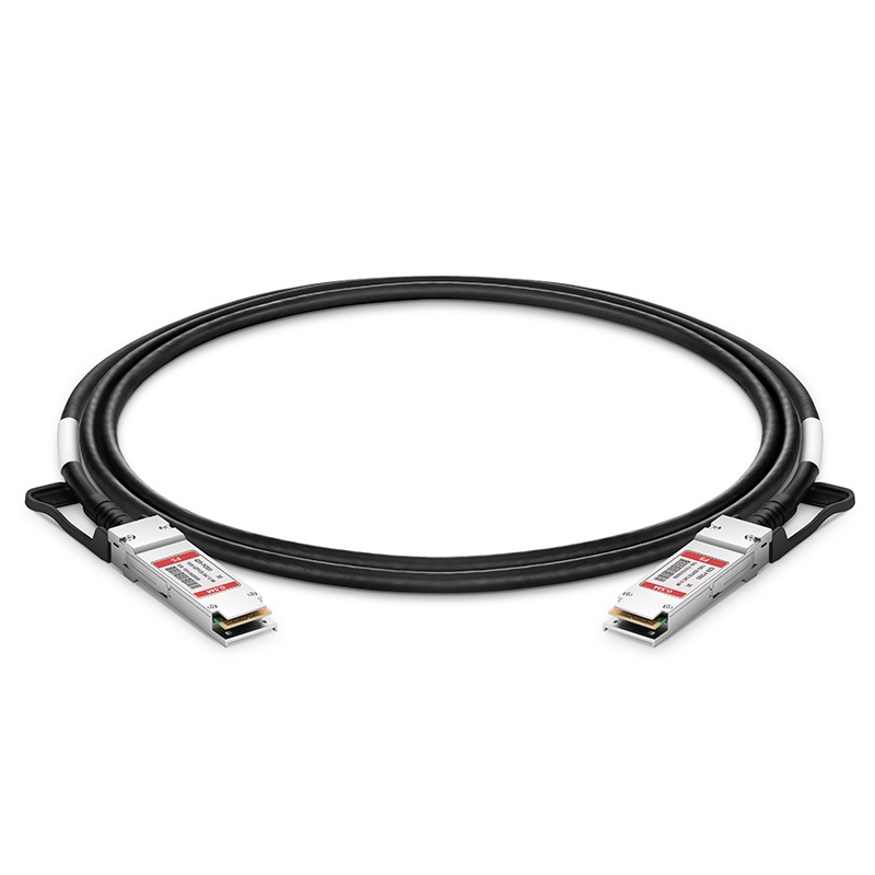 Кабель DAC FS MCP1600-C0005, QSFP28-QSFP28, 100 Гбит/с, 50 см, черный (Q28-PC005)