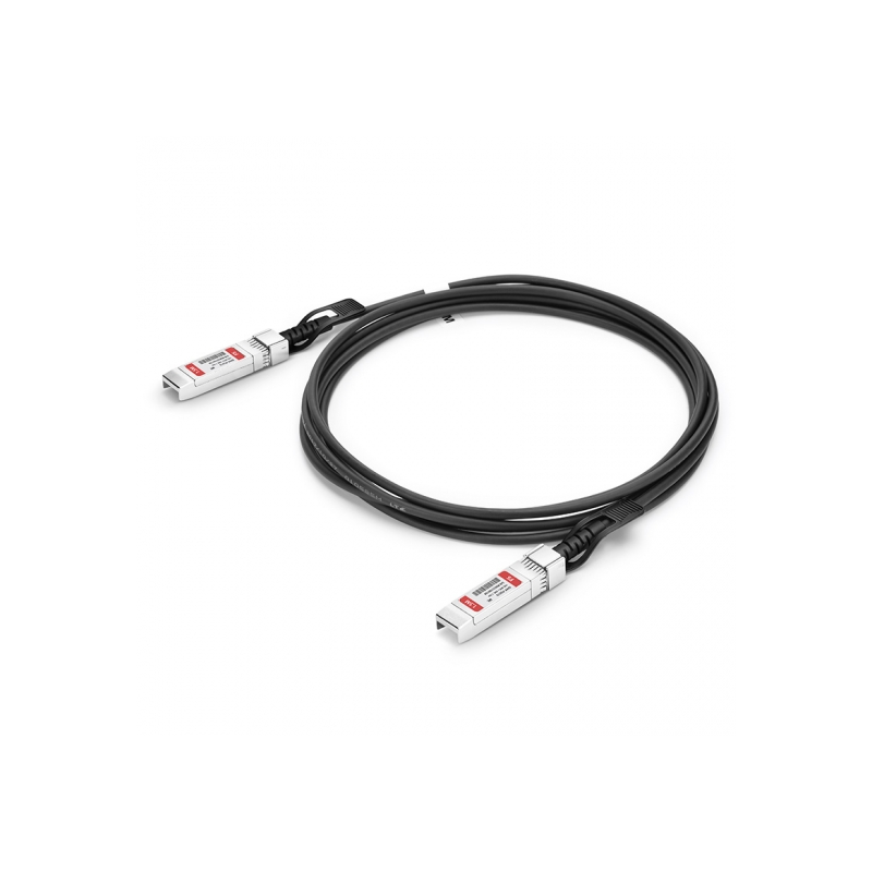 Кабель DAC FS MCP21J3-X01AA, SFP+-SFP+, 10 Гбит/с, 1.5 м, черный (SFPP-PC015)