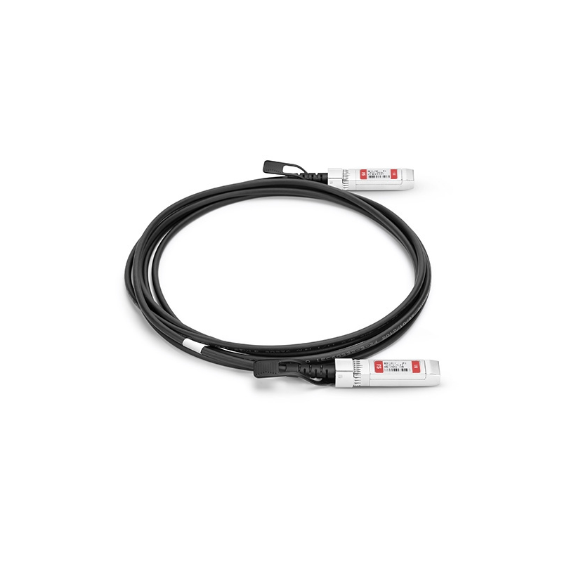 

Кабель DAC FS MCP2100-X001A, SFP+-SFP+, 10 Гбит/с, 1 м, черный (SFPP-PC01), MCP2100-X001A