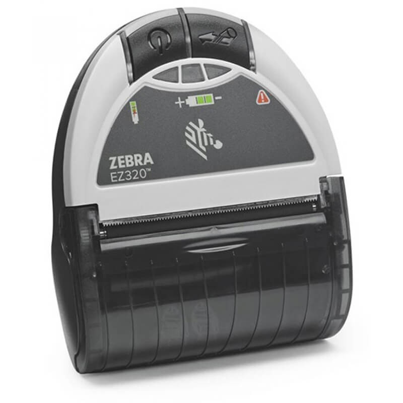 Принтер чеков Zebra EZ320, прямая термопечать, 203dpi, 7.4 см, COM, BT (ZEBRA-EZ320K-TST) б/у, после ремонта, следы эксплуатации, комплект полный