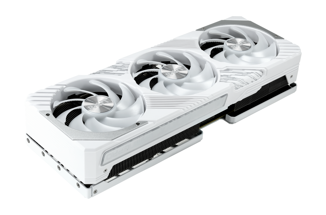 

Видеокарта Palit NVIDIA GeForce RTX 4070Ti GAMINGPRO WHITE OC , 12Gb DDR6X, 192 бит, PCI-E, HDMI, 3DP, Retail (NED407TV19K9-1043W), GAMINGPRO WHITE OC