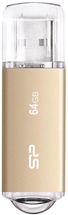 

Флешка 64Gb USB 2.0 Silicon Power Ultima II i, шампань (SP064GBUF2M01V1C)