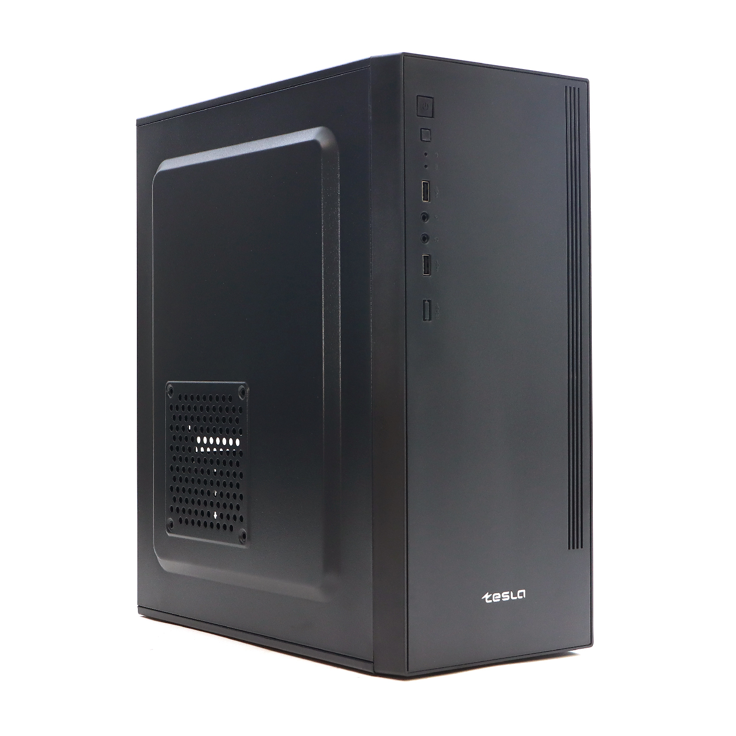 

Корпус TESLA 3203BM, ATX, Midi-Tower, черный, без БП (TSL-3203-BM), 3203BM