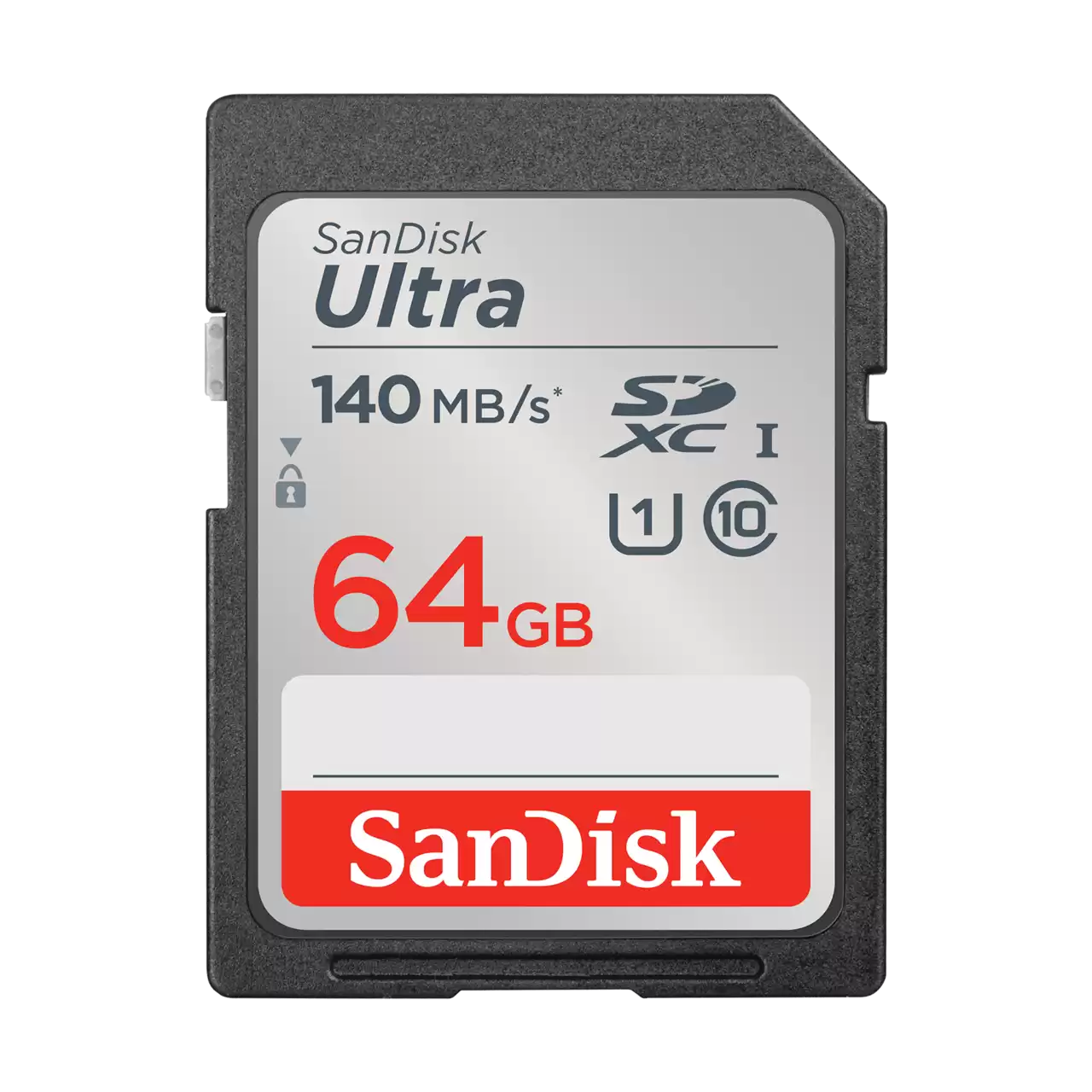 Карта памяти 64Gb SDXC Sandisk Ultra Class 10 UHS-I U1 (SDSDUNB-064G-GN6IN)