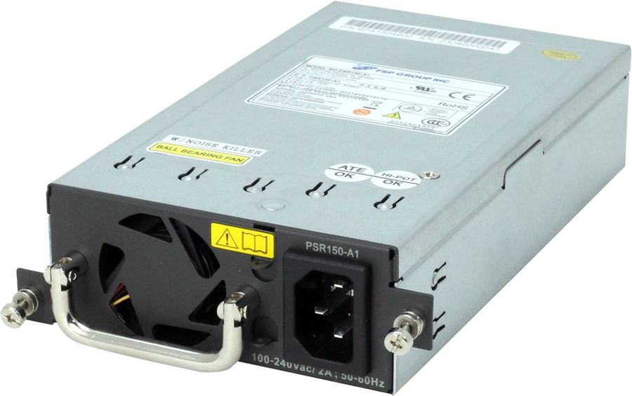 

Блок питания H3C PSR150-A1, 150W, черный/серебристый (PSR150-A1), PSR150-A1