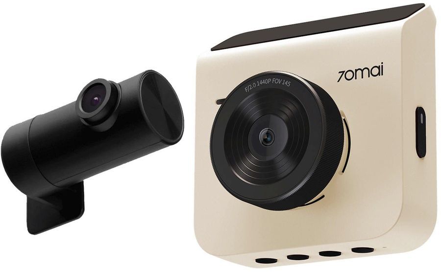 Видеорегистратор Xiaomi 70mai Dash Cam A400+Rear Cam Set, 2 камеры, 2560x1440 30 к/с