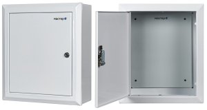 Шкаф электротехнический настенный 350x140 мм, металл, серый, Телеком-Мастер Мастер 3 (Мастер 3)
