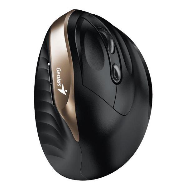 

Мышь беспроводная Genius Ergo 8250S, 1600dpi, оптическая светодиодная, USB/Радиоканал, черный (31030031400), Ergo 8250S